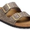 Birkenstock Arizona Leopard Print - Grey Taupe Combi